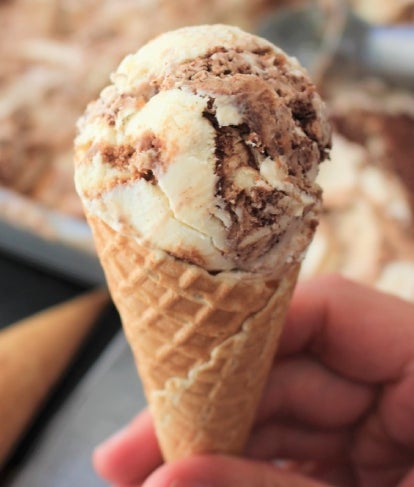 No Churn Tiramisu Ice Cream